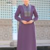 Female ABAYA with unique sequence design