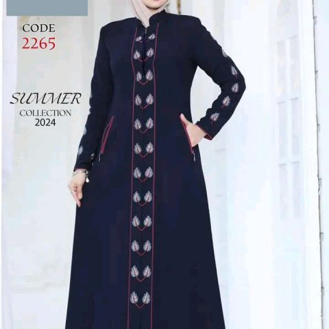 Female ABAYA dress with beautiful sequence design