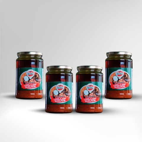 Store List Instant Jollof Sauce 750ML – Regular (4-Pack)