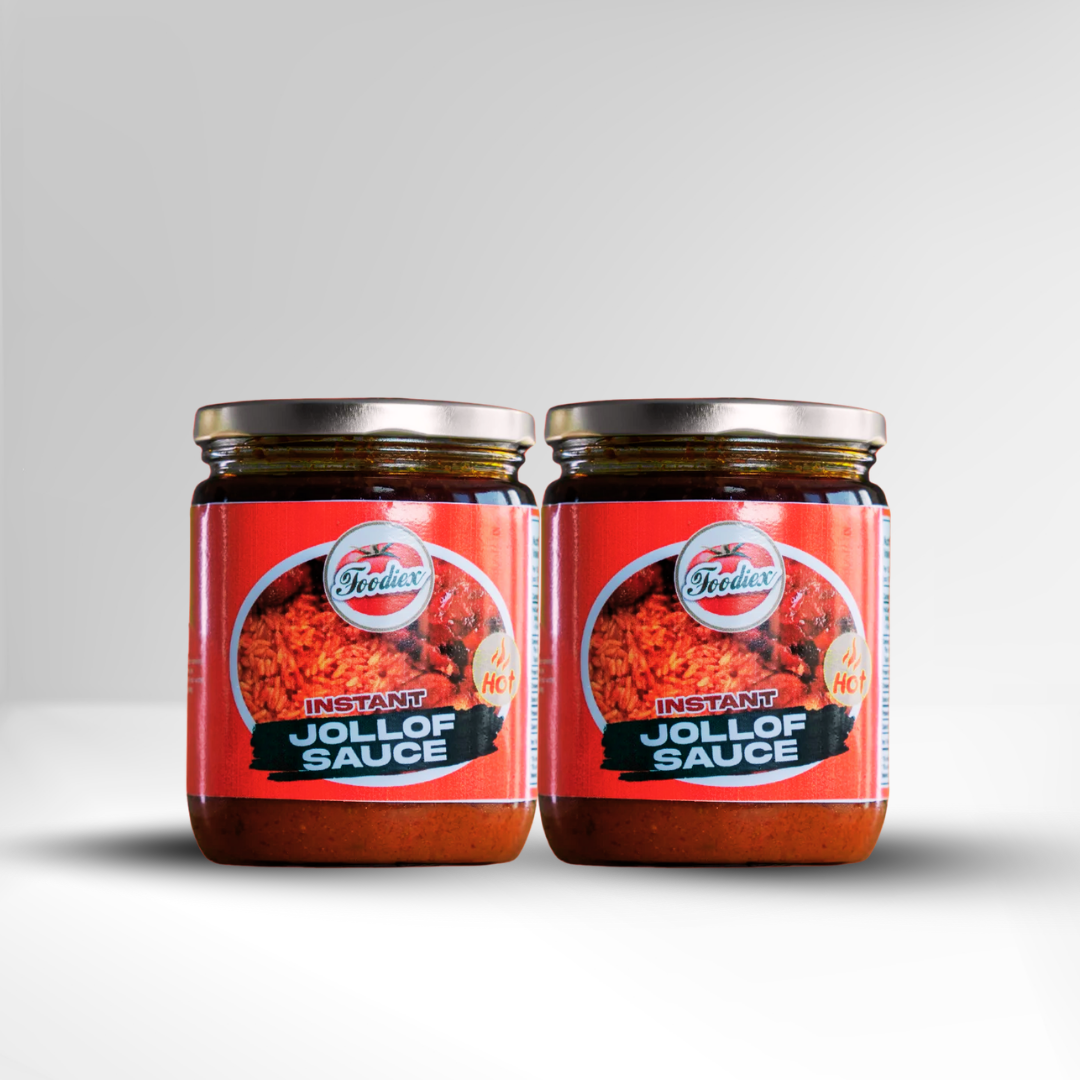 Instant Jollof Sauce 500ML – Spicy (2-Pack)