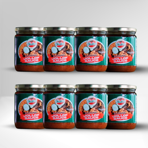 Store List Instant Jollof Sauce 750ML – Regular (8-Pack)